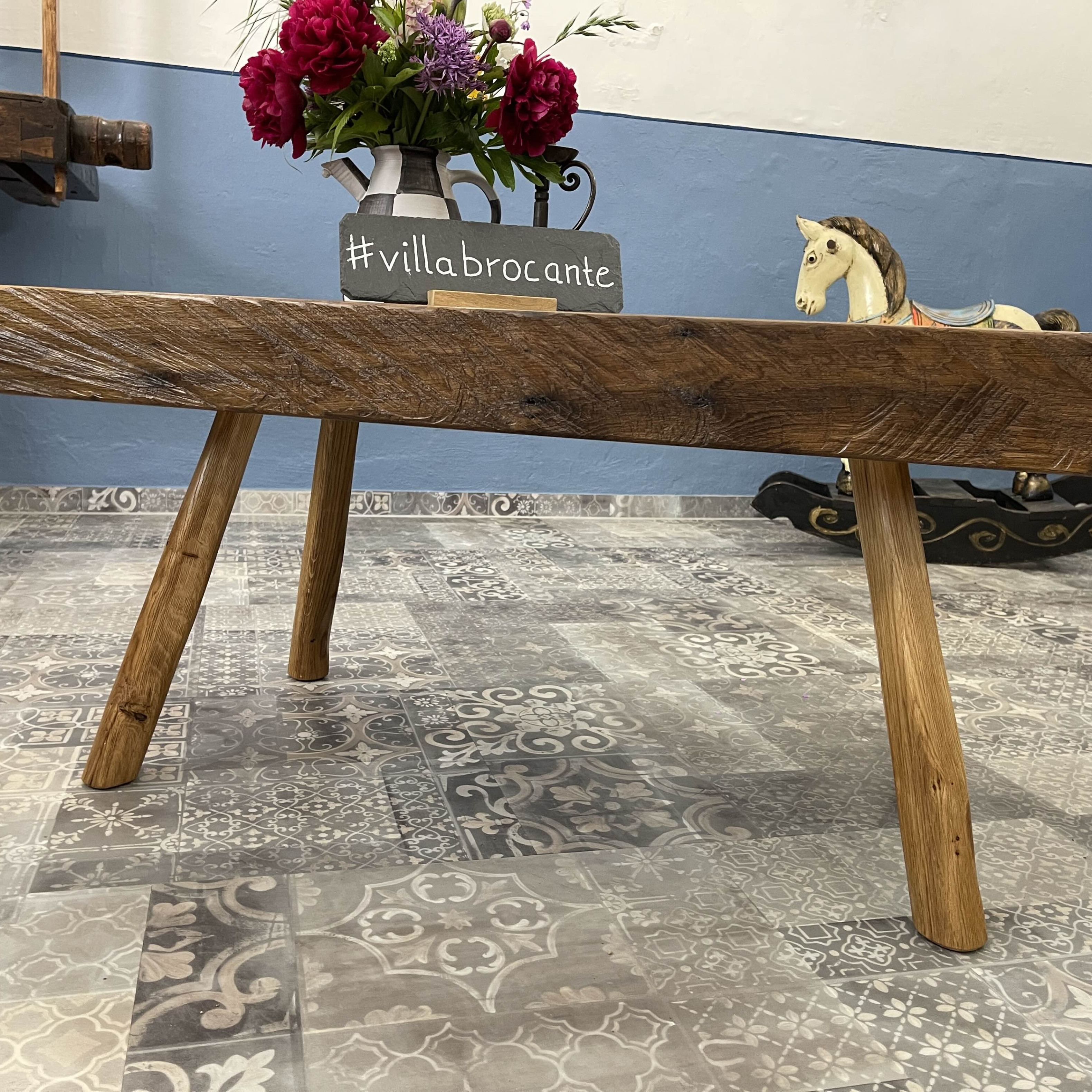 Couchtisch Mooreiche dunkelbraun massiv Design Leipzig