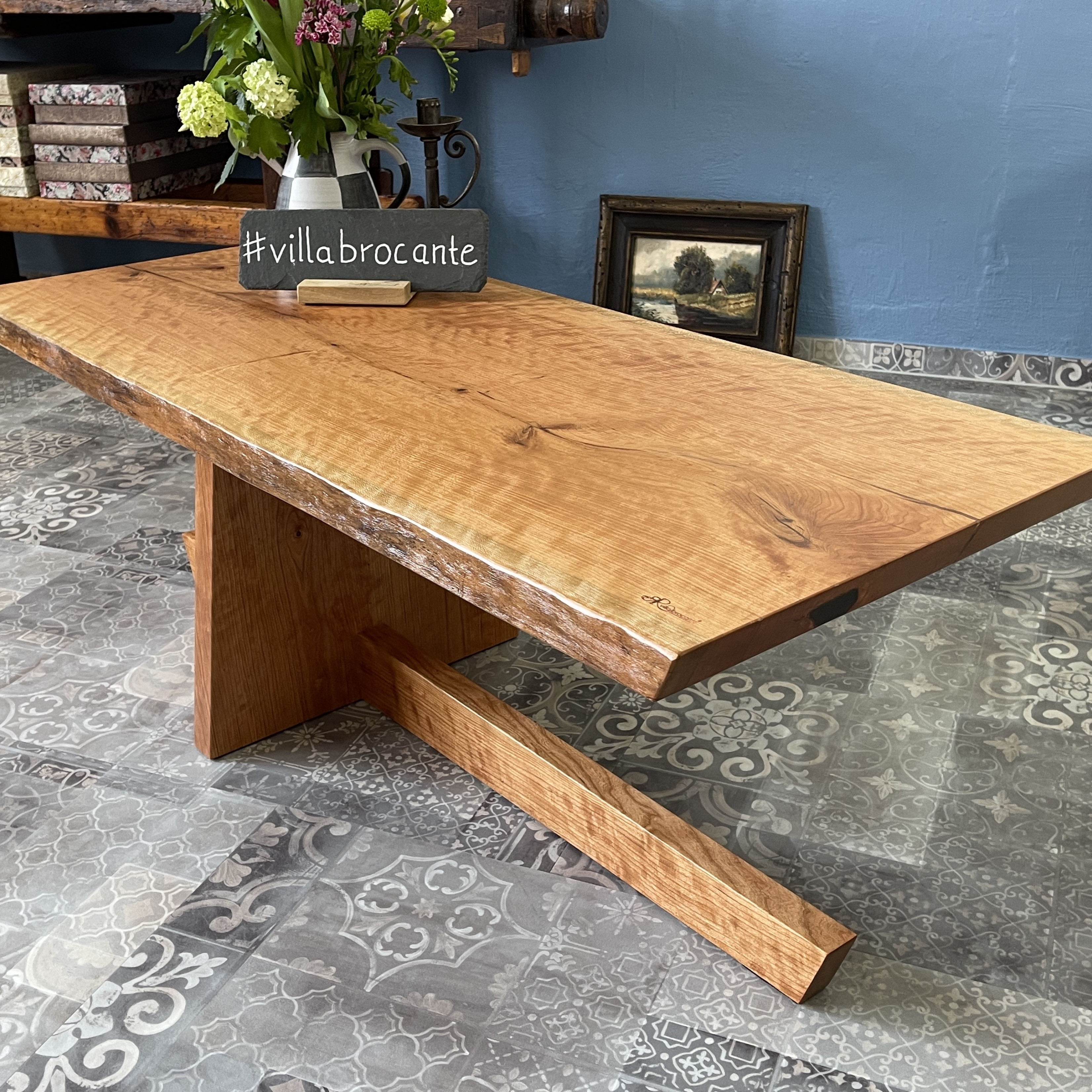 Couchtisch aus Kirschbaum und Massivholz Leipzig Unikat Design