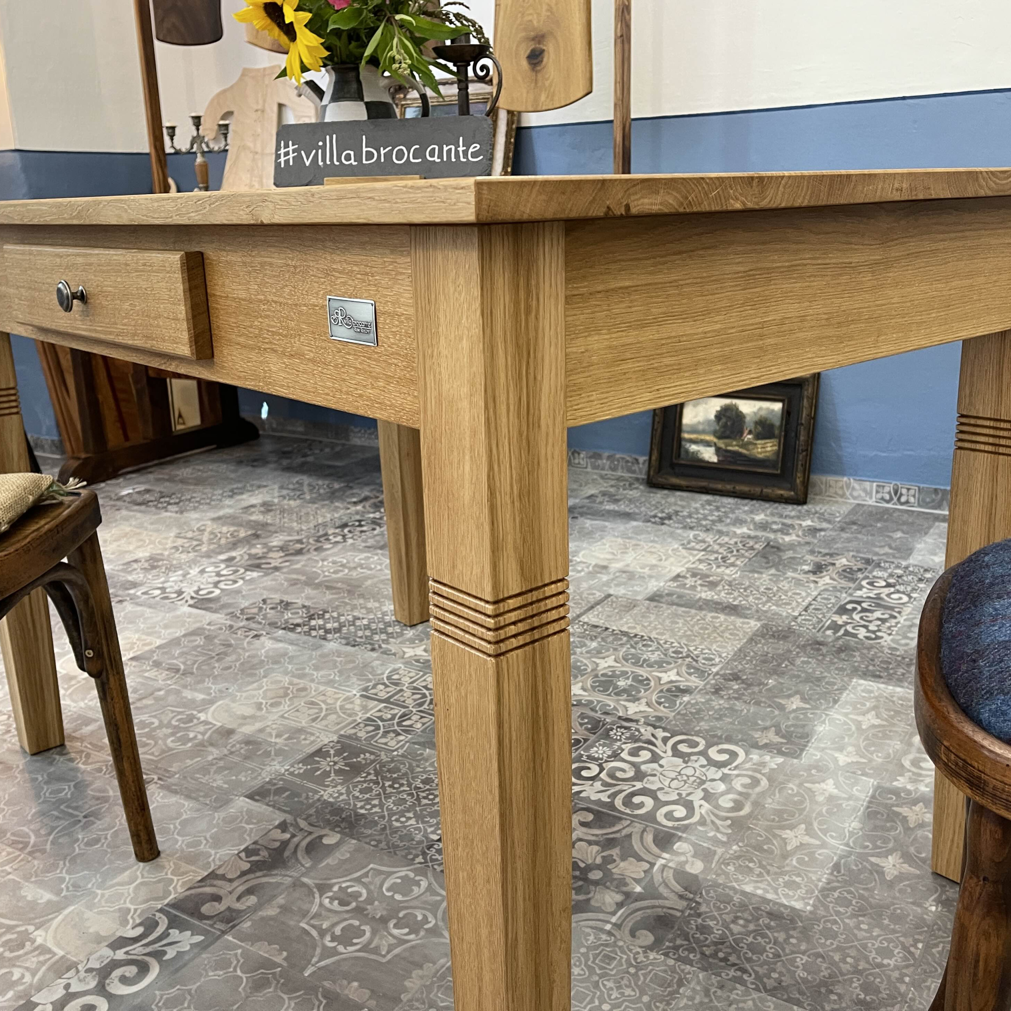 Esstisch Küchentisch Handwerk Tischler Leipzig Eiche Holz