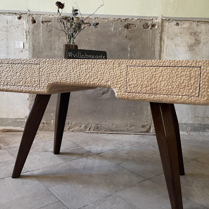 Schreibtisch elegant minimal Leipzig modern Stil Holz