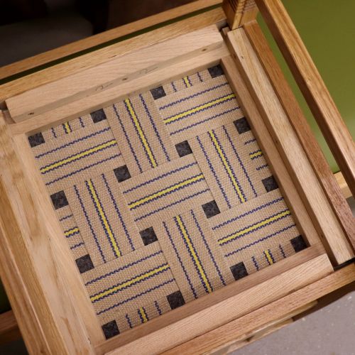 Stuhl Maßanfertigung Polster Leder Sitzfläche antik Design Stil