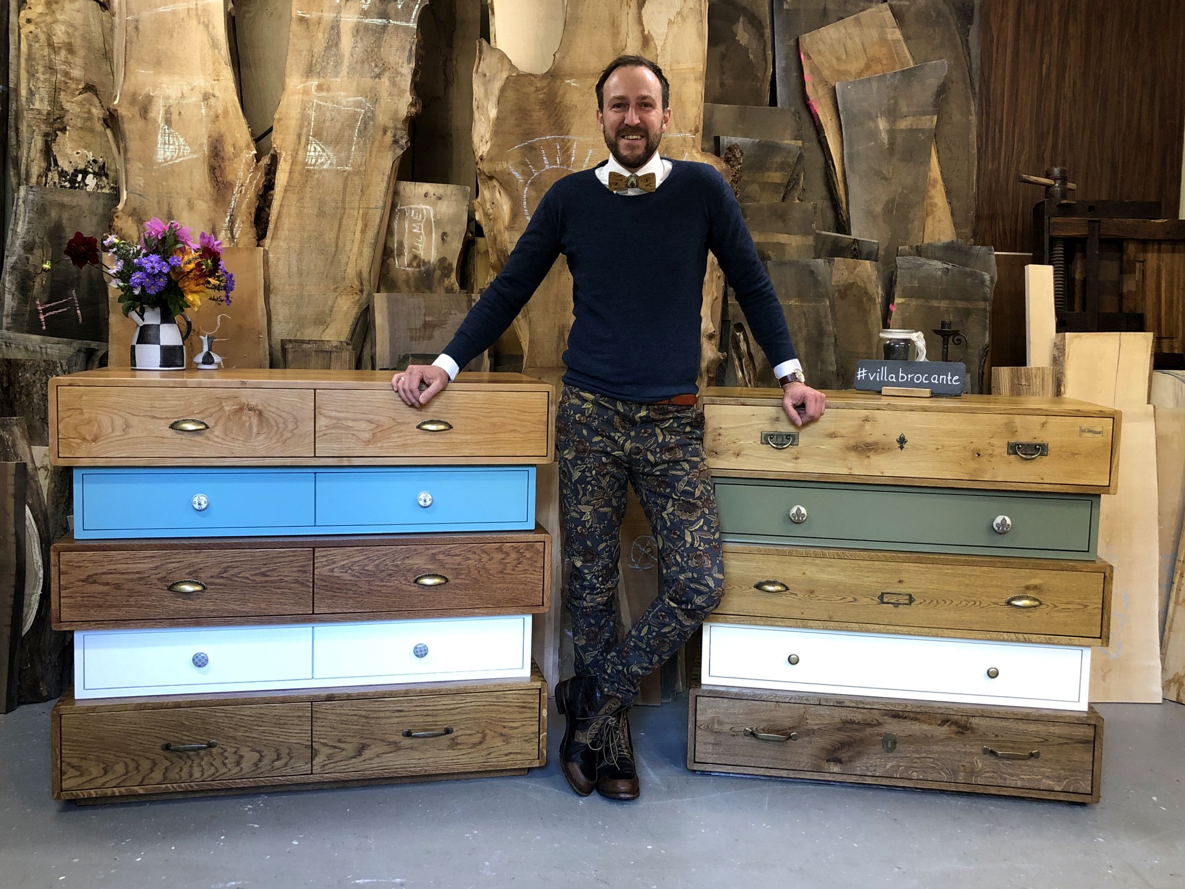 Kommode Sideboard Design Leipzig Holz Kunst individuell
